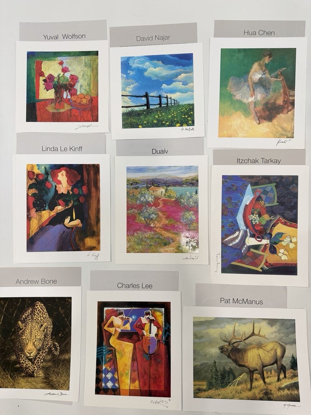 11 Art Prints From Park West Galleries With Certificates